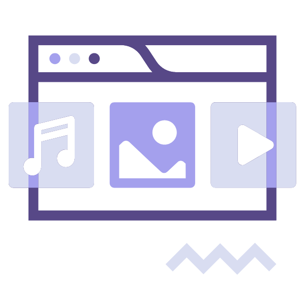 vector of page window